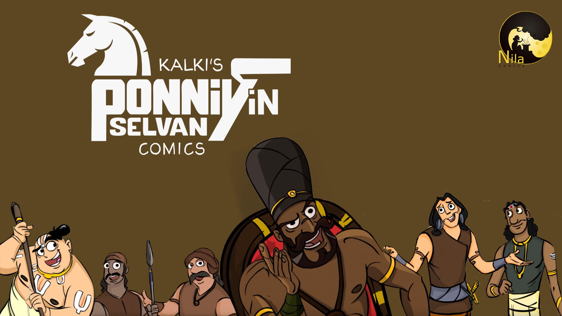 Ponniyin Selvan Nila Comics characters